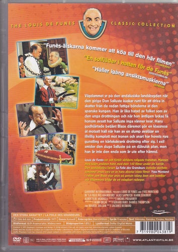DVD / Det Stora Skrattet / Louis De Funes Classic Collection / Nära nyskick