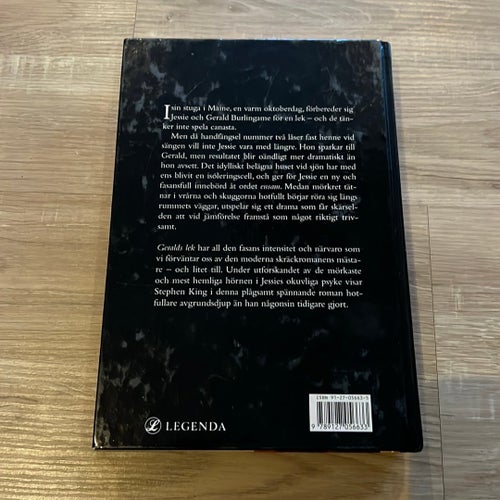 Geralds Lek av Stephen King (Legenda)