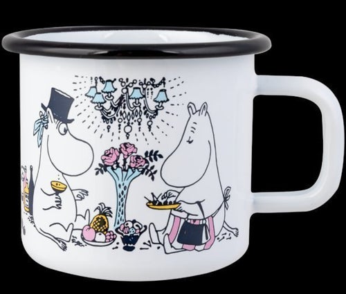 MUMIN Emaljmugg Date, 3,7 dl MUURLA