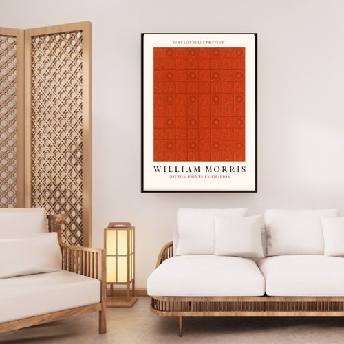 William Morris Natur Vintage Poster – Blommig Stil