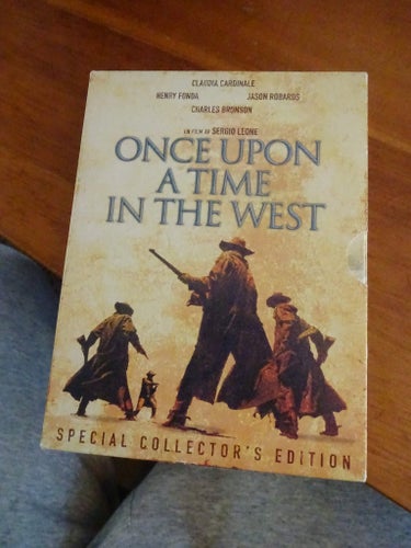Mycket fin Once upon a time in the west Collector's Edition svensk utgåva