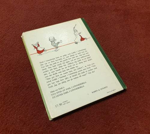 Emil i Lönneberga av Astrid Lindgren, 1971, inbundet