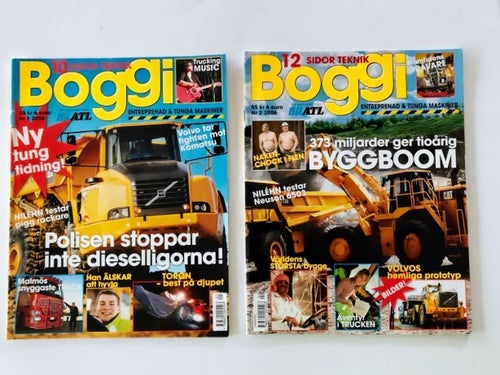 Boggi 2006 – PREMIÄRÅRET! Komplett årgång (7 nr)