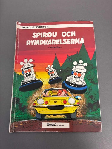 Spirous Äventyr - Spirou och rymdvarelserna nr 25