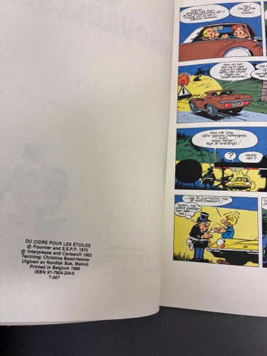 Spirous Äventyr - Spirou och rymdvarelserna nr 25