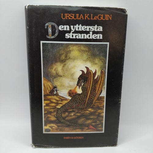 Den yttersta stranden - Ursula K. Le Guin - Inbunden Tryckt 1983 - Övärlden 3