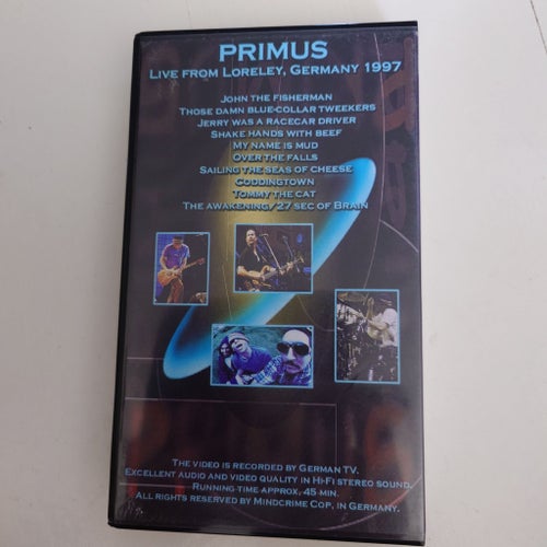 Primus - Live From Loreley, Germany 1997 VHS