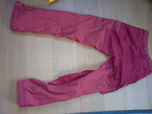 Fjällräven Vidda pro röda byxor, storlek 38 W