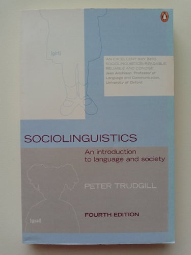 Sociolinguistics av Peter Trudgill, 2000