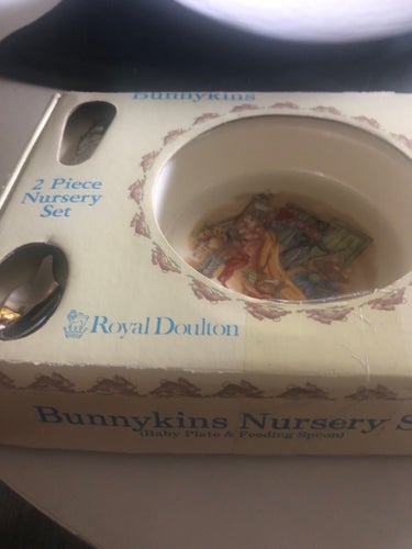 Royal Doulton Bunnykins 2-delad barnservis