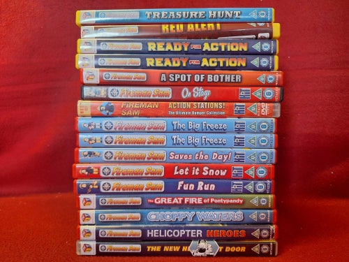 LAGERRENSNING - FIREMAN SAM PAKET [ OLIKA SKICK ] DVD