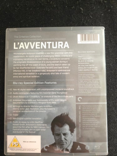 L'Avventura - The Criterion Collection Blu-ray