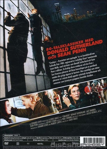 Crackers (1984) Louis Malle med Donald Sutherland och Sean Penn.