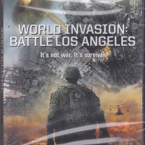 DVD / World Invasion: Battle Los Angeles / Michelle Rodriguez / Ny & Inplastad