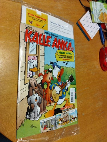 Kalle Anka 2011 nr 13. inplastad