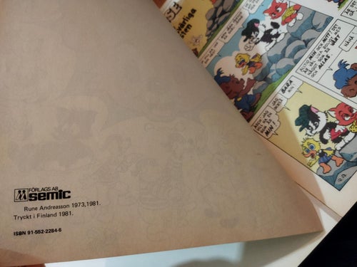 Bamses bästa nr 2 Bamse och Billy Boy. Fine plus