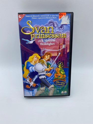 Svanprinsessan och slottets hemlighet - VHS
