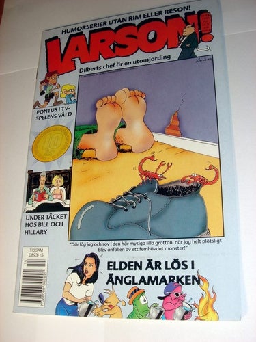 LARSON (svensk) NY OLÄST Nr 15 1998 !!!