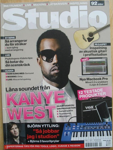 STUDIO NR.4 2011 - NORDENS STÖRSTA TIDNING FÖR MUSIKSKAPARE