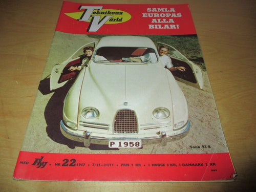 TEKNIKENS VÄRLD NR 22 1957. TEST: AUSTIN A55 CAMBRIDGE