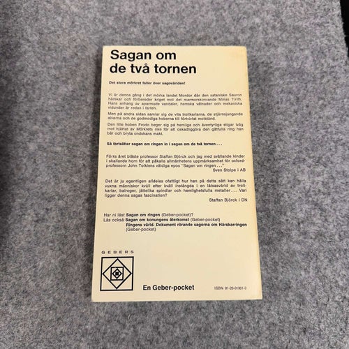 J.R.R. Tolkien - Sagan om de två tornen