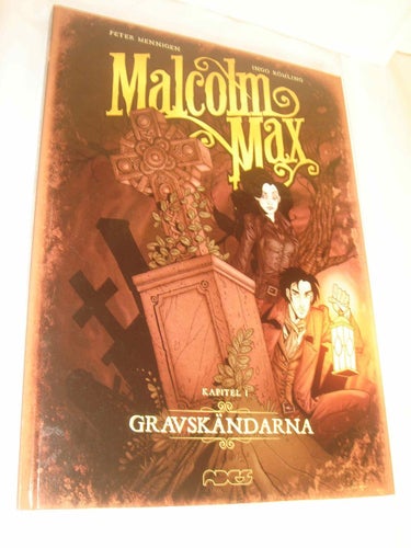 Malcom Max 1 - Gravskändarna ALBUM INB NYTT OLÄST 1a Uppl