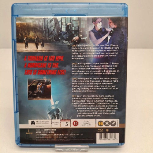 500 MPH Storm - Blu-ray film, Svensk text, Fint skick