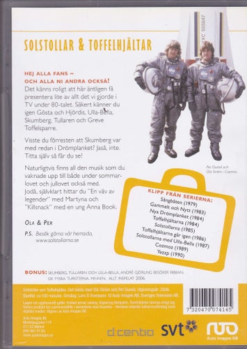 DVD / Solstollar Och Toffelhjältar / Ola Ström & Per Dunsö / Nyskick