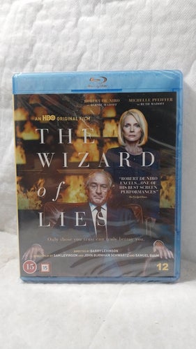 The Wizard of Lies Blu-ray Oöppnad & Inplastad