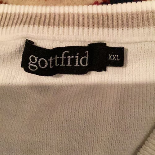 Gottfrid vit tröja, storlek XXL