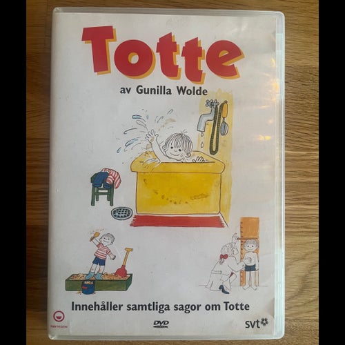 Totte av Gunilla Wolde (DVD)
