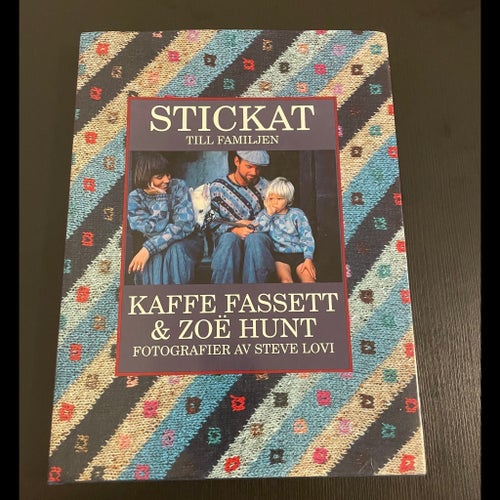 STICKAT TILL FAMILJEN av Kaffe Fassett & Zoë Hunt 1989