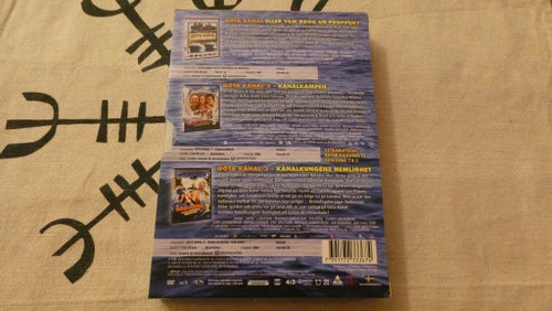 Göta Kanal 1, 2, 3 - Alla tre filmerna i en box (DVD). Ny och inplastad!