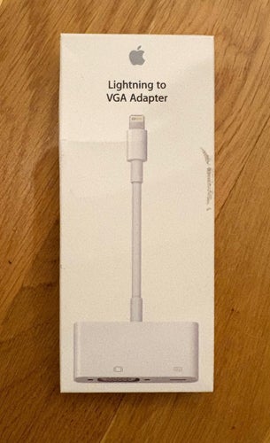 Apple Lightning till VGA Adapter MD825ZM/A