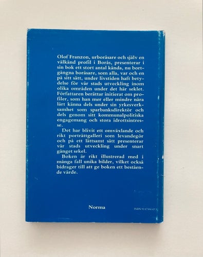Profiler och figurer i Borås nya historia