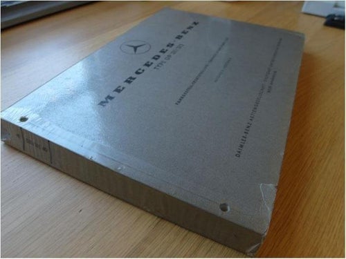 Reservdelskatalog Mercedes-Benz Type OP 311-312 Chassis