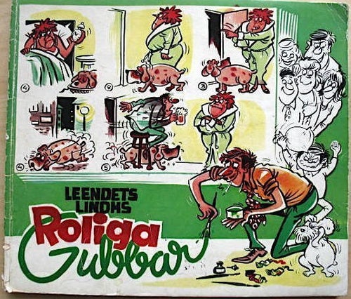 LEENDETS LINDHS - ROLIGA GUBBAR (1974) GD-