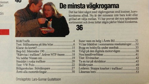 Vi bilägare nr 1 1995: VW Polo, Jaguar E-Type series 1, beg Mercedes 190