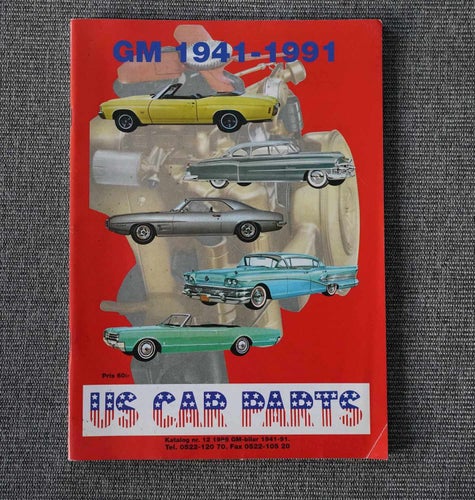 US Car Parts GM 1941-1991 katalog