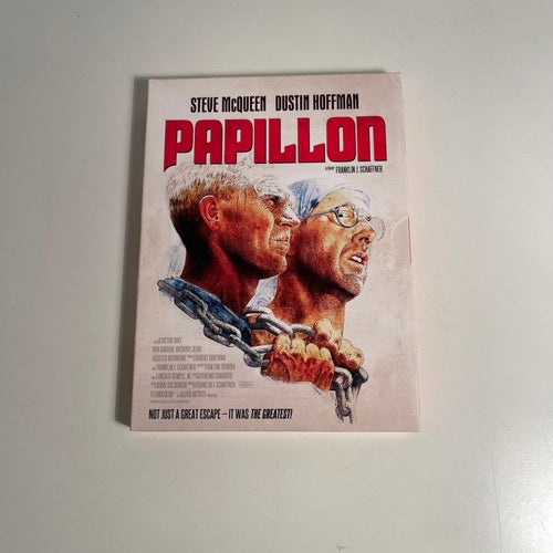 DVD - Papillon - Snygg papputgåva. Steve McQueen Dustin Hoffman