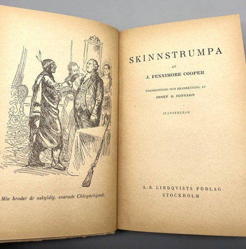 Skinnstrumpa av James Fenimore Cooper (1942, Coopers indianberättelser)
