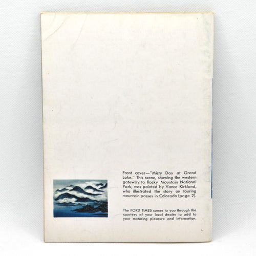 Ford Times July 1954 Tidning