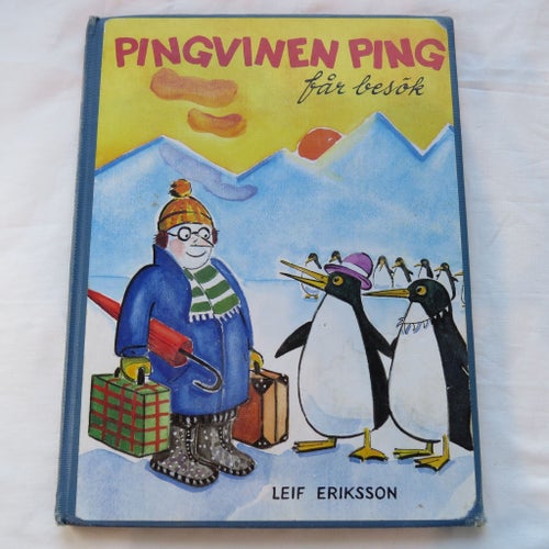 Pingvinen Ping får besök av Leif Eriksson