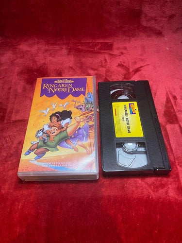 Ringaren i Notre Dame, VHS! (Svensksåld)