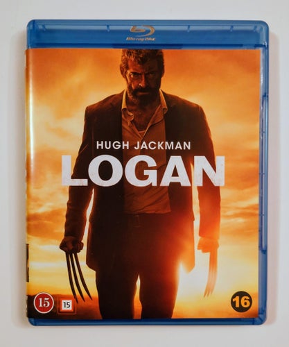 LOGAN - Hugh Jackman - Spegelblank Bluray - billig frakt 12 kr !!!