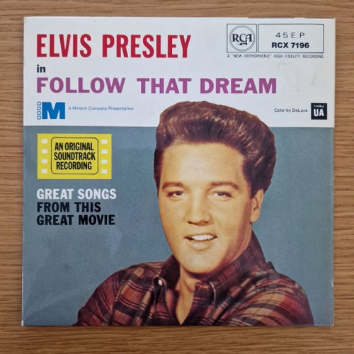 Elvis Presley – Follow That Dream EP Re-issue (1962)