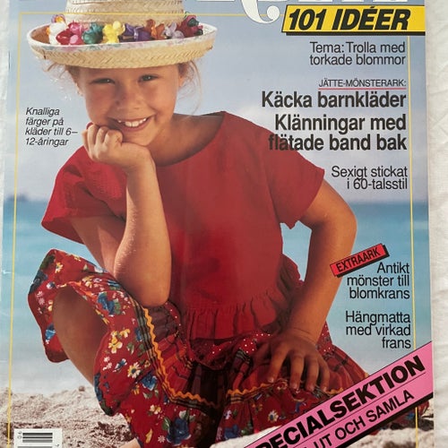 Handarbete 101 Idéer Nr 6 Juni 1992
