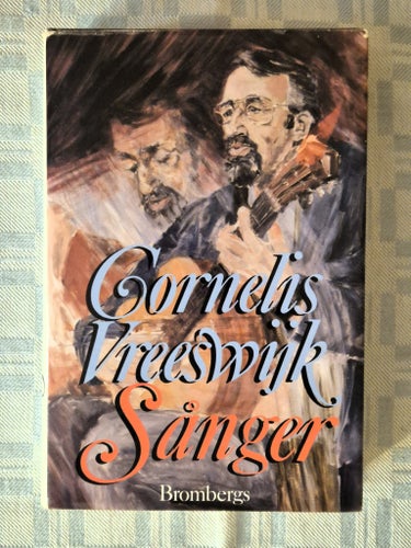 Bok Cornelis Vreeswijk Sånger 1988 1:a uppl