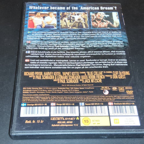 Blue Collar - DVD