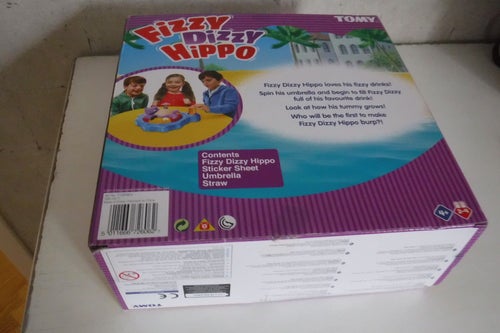 Nytt inplastat spel Fizzy Dizzy Hippo